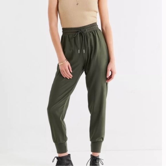 Urban Outfitters Pants - Urban Outfitters Olive Green Out From Under Joggers